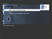 Tablet Screenshot of bnpo.ch